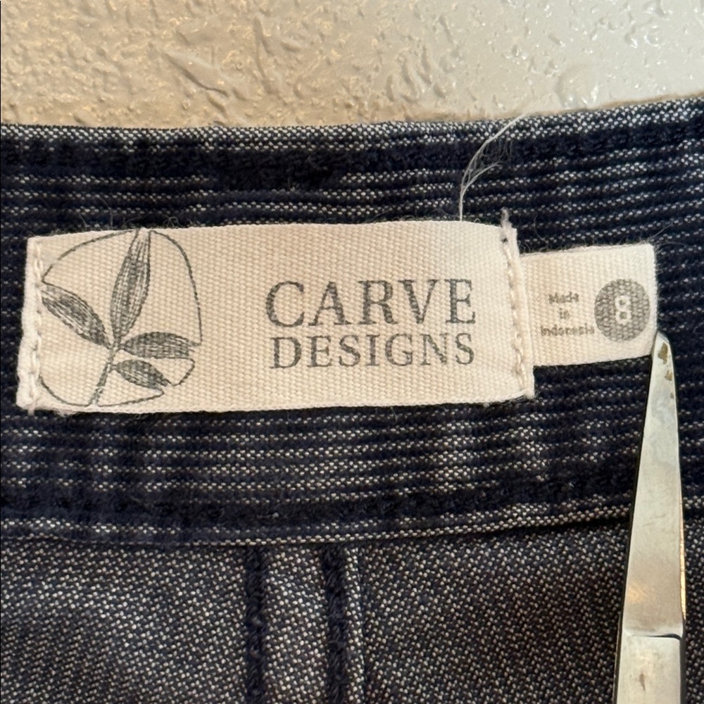 Carve Designs Women's Blue Shorts Size 8 - Picture 2 of 6